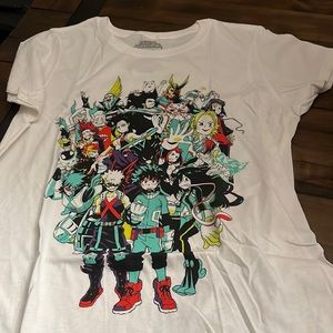 My hero academia anime shirt
